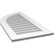 Ekena Millwork Quarter Round Top Left Surface Mount PVC Gable Vent w/ 3-1/2"W x 1"P Standard Frame, 20"W x 40"H GVPQL20X4001SN - alternate 4